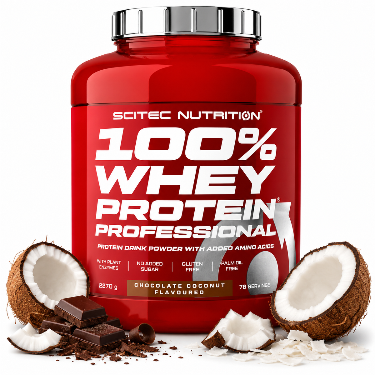 Scitec 100% Whey Professional 2350 gram – Chocolate Coconut
