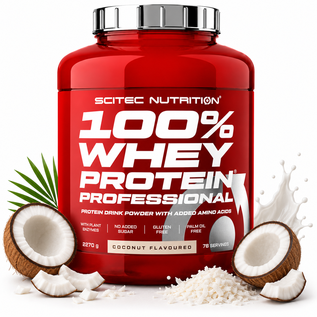 Scitec 100% Whey Professional 2350 gram – Coconut