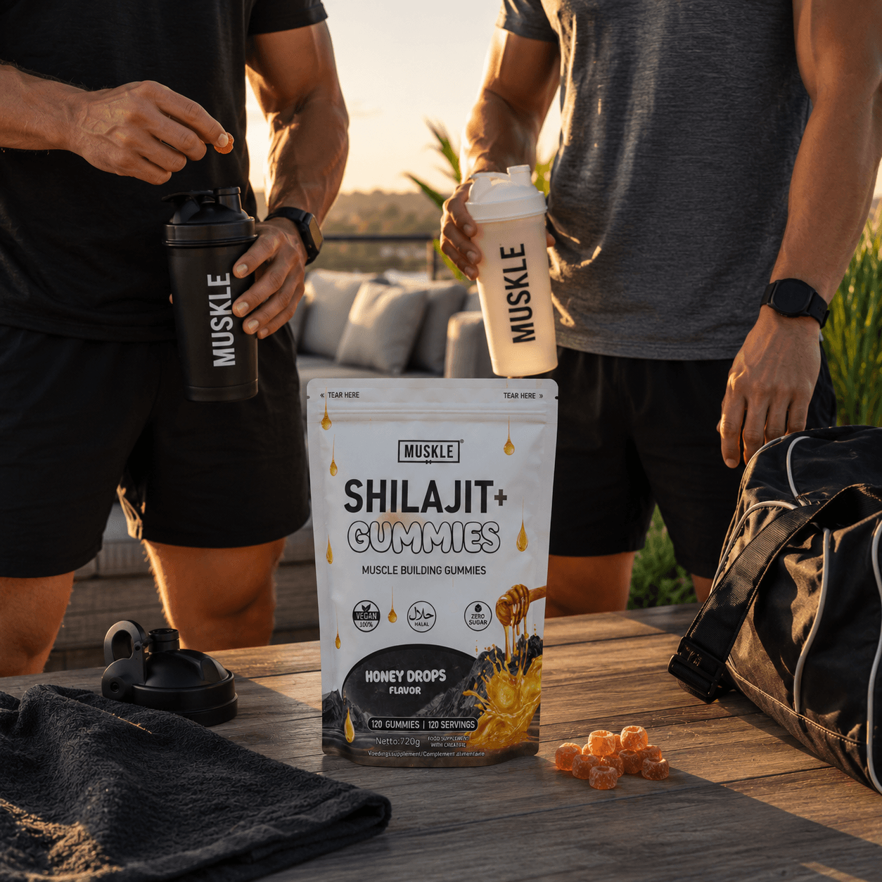 MUSKLE Shilajit+ Gummies