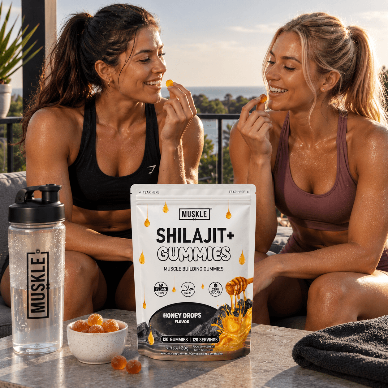 MUSKLE Shilajit+ Gummies