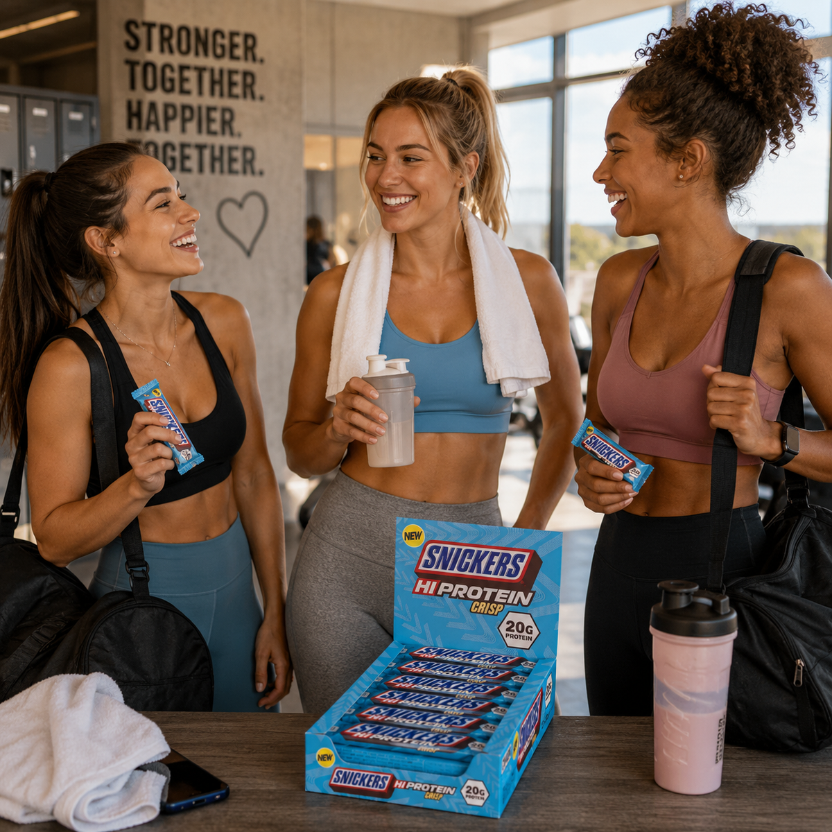 Snickers Hi Protein Crisp bar