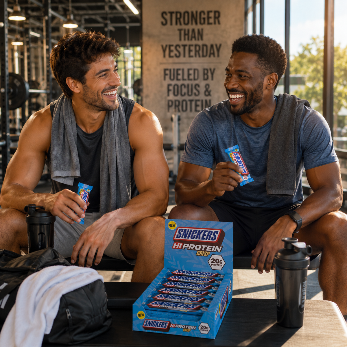 Snickers Hi Protein Crisp bar