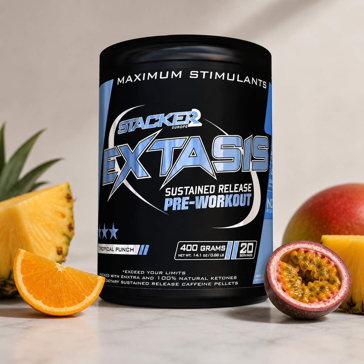 Stacker2 Extasis Pre Workout – Tropical Punch