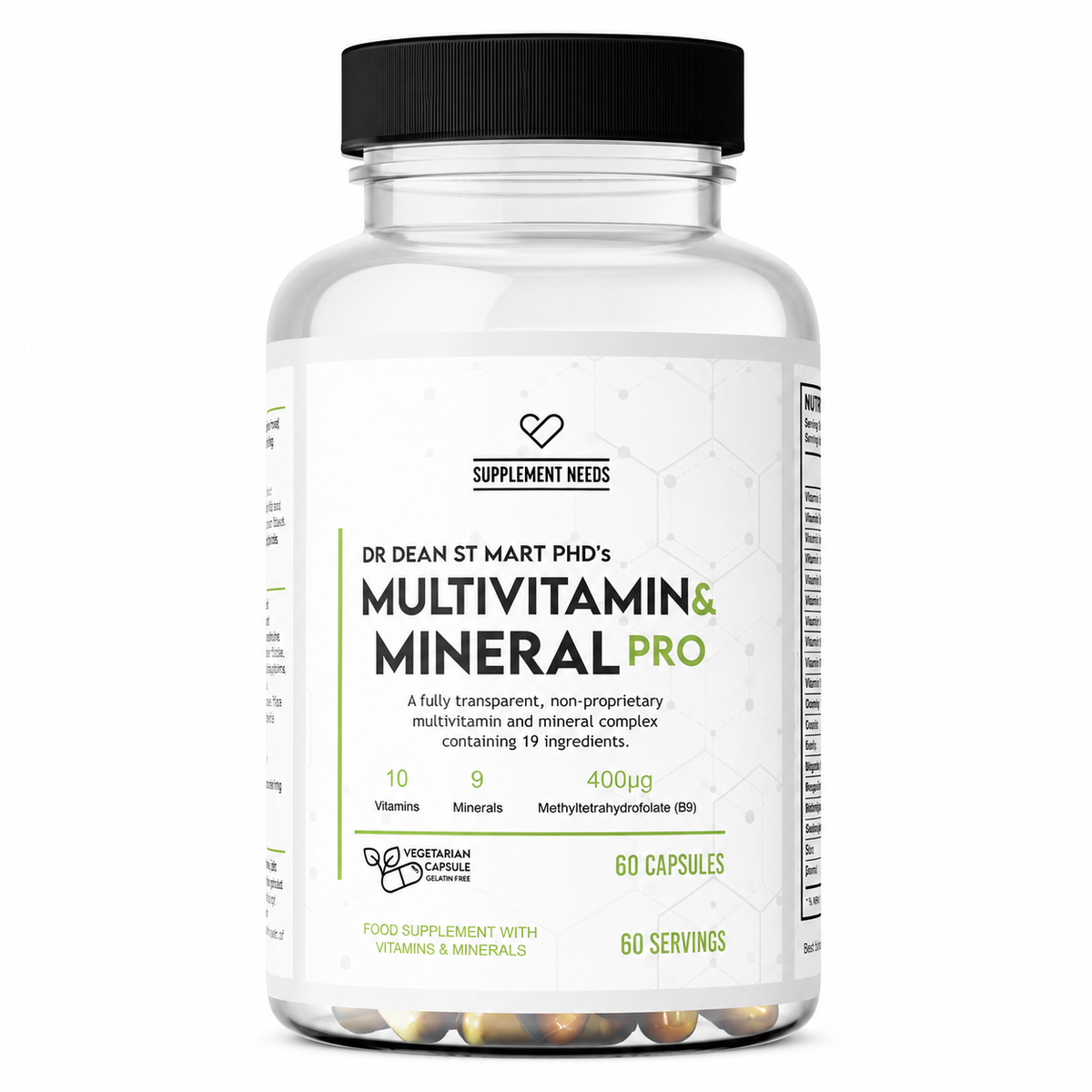 Supplements Needs Multi Vitamin + Mineral Pro