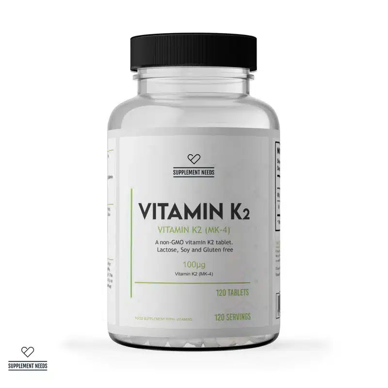 Supplement Needs Vitamin K2 (MK-4) - 120 Tabs