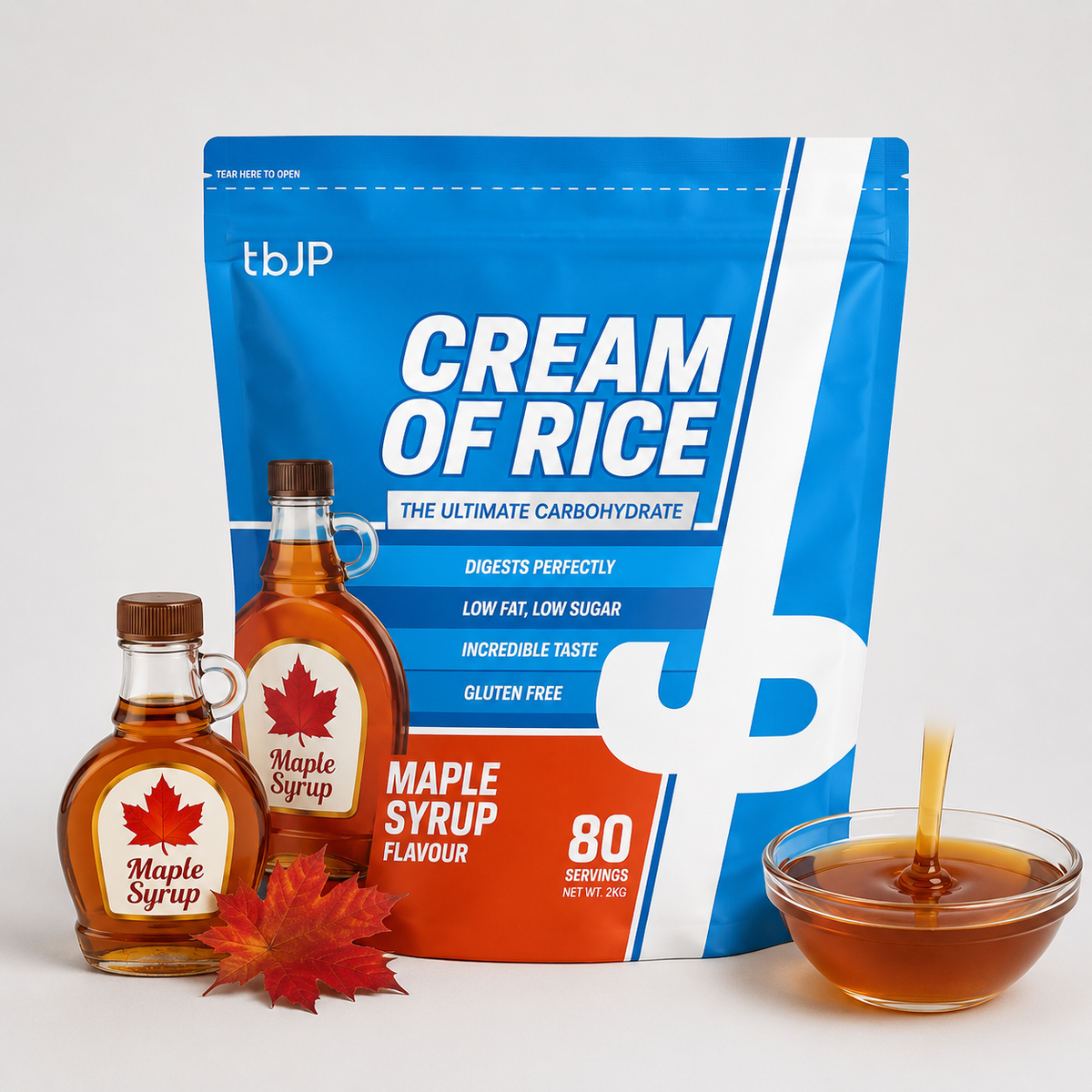 Trained By JP Cream of Rice 2kg – Maple Syrup