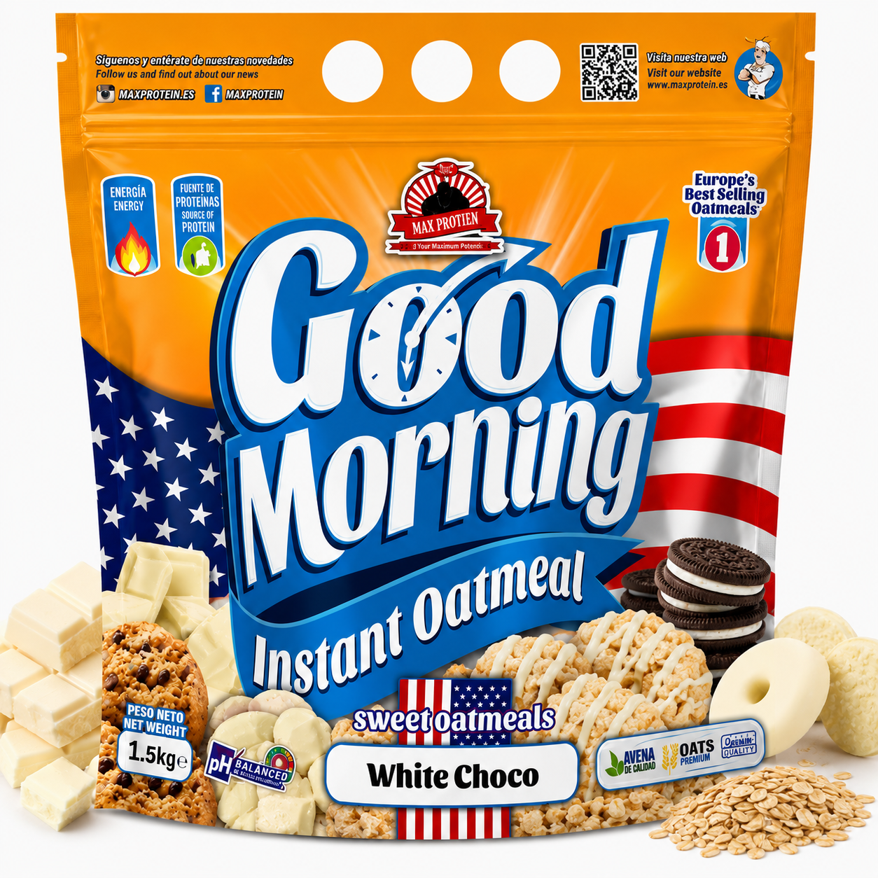 Max Protein Good Morning Instant Oatmeal