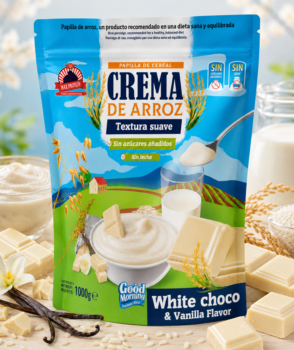 Max Protein Crema de Arroz
