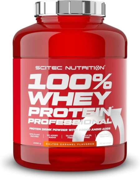 Scitec 100% Whey Professional 2350 gram - 2350 gram, Caramel