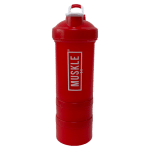 Muskle Shaker + Powder Containers